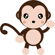 可愛い猿