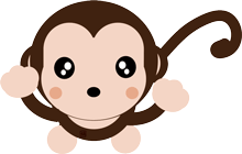 可愛い猿